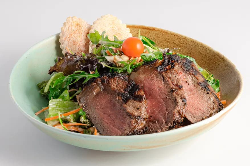Premium Steak Salad at Aram Restaurant
