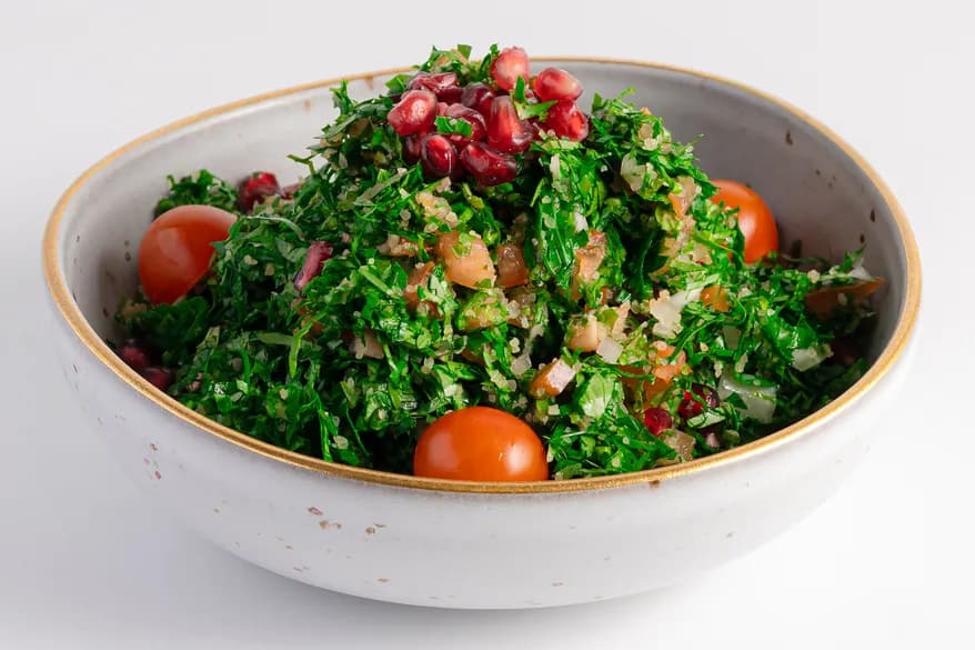 Tabbouleh at Aram Restaurant