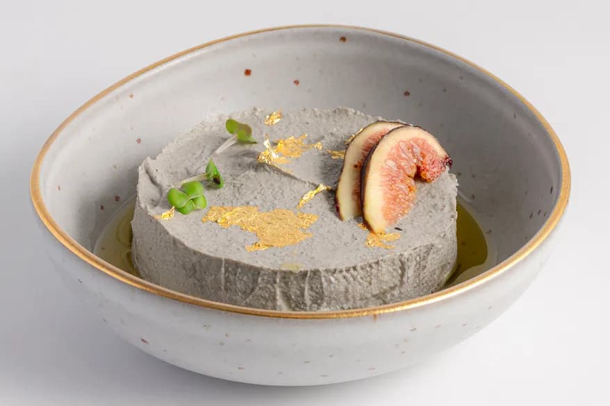 Midnight Truffle Hummus at Aram Restaurant