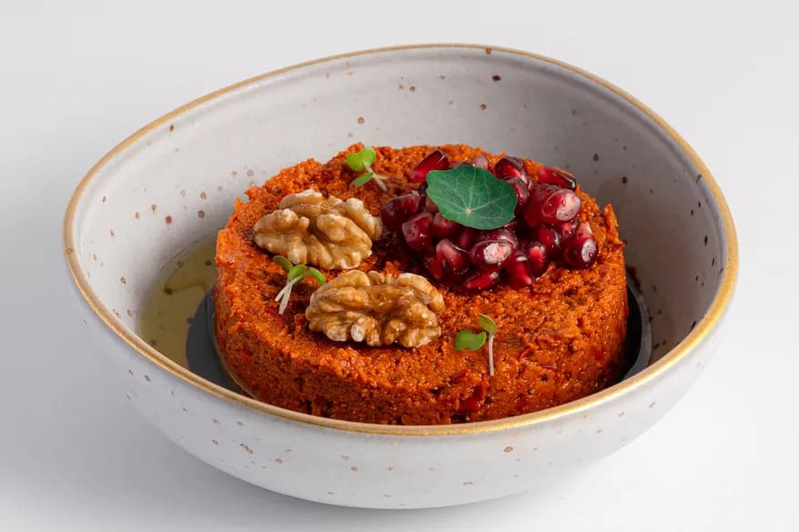Walnut Muhammara at Aram Restaurant