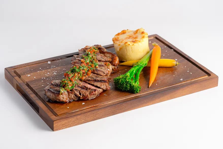 Wagyu Striploin at Aram Restaurant