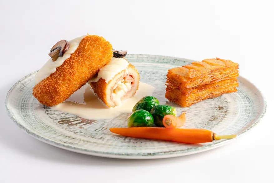 Chicken Cordon Bleu at Aram Restaurant