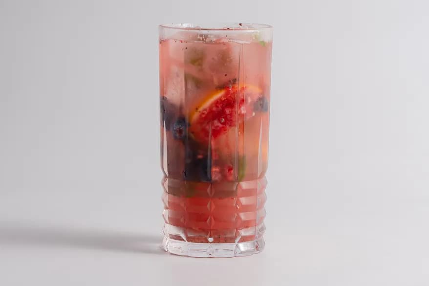 Mix Berries Mojito at Aram Restaurant