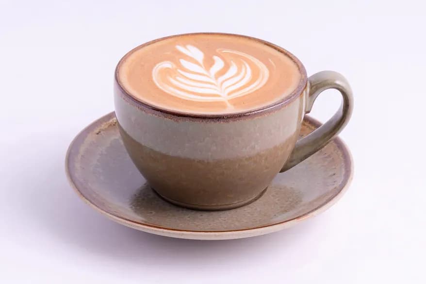 Cappuccino at Aram Restaurant